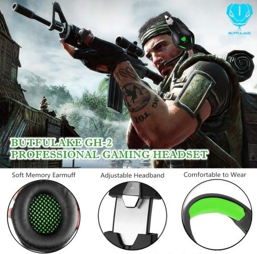 Słuchawki Nauszne Gamingowe BUTFULAKE GH-2