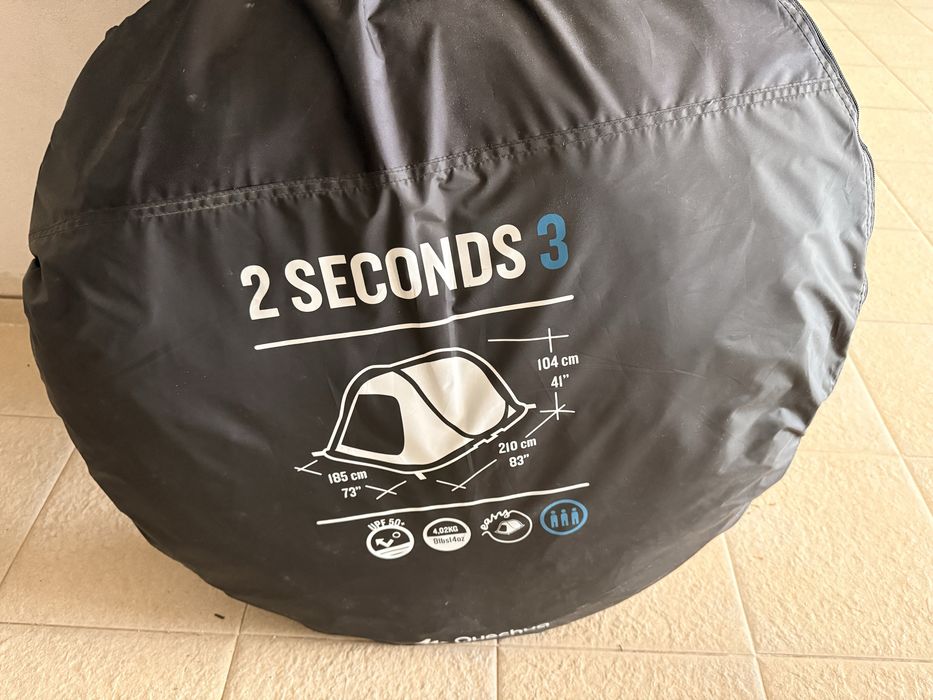 Tenda de campismo para 3 pessoas NOVA