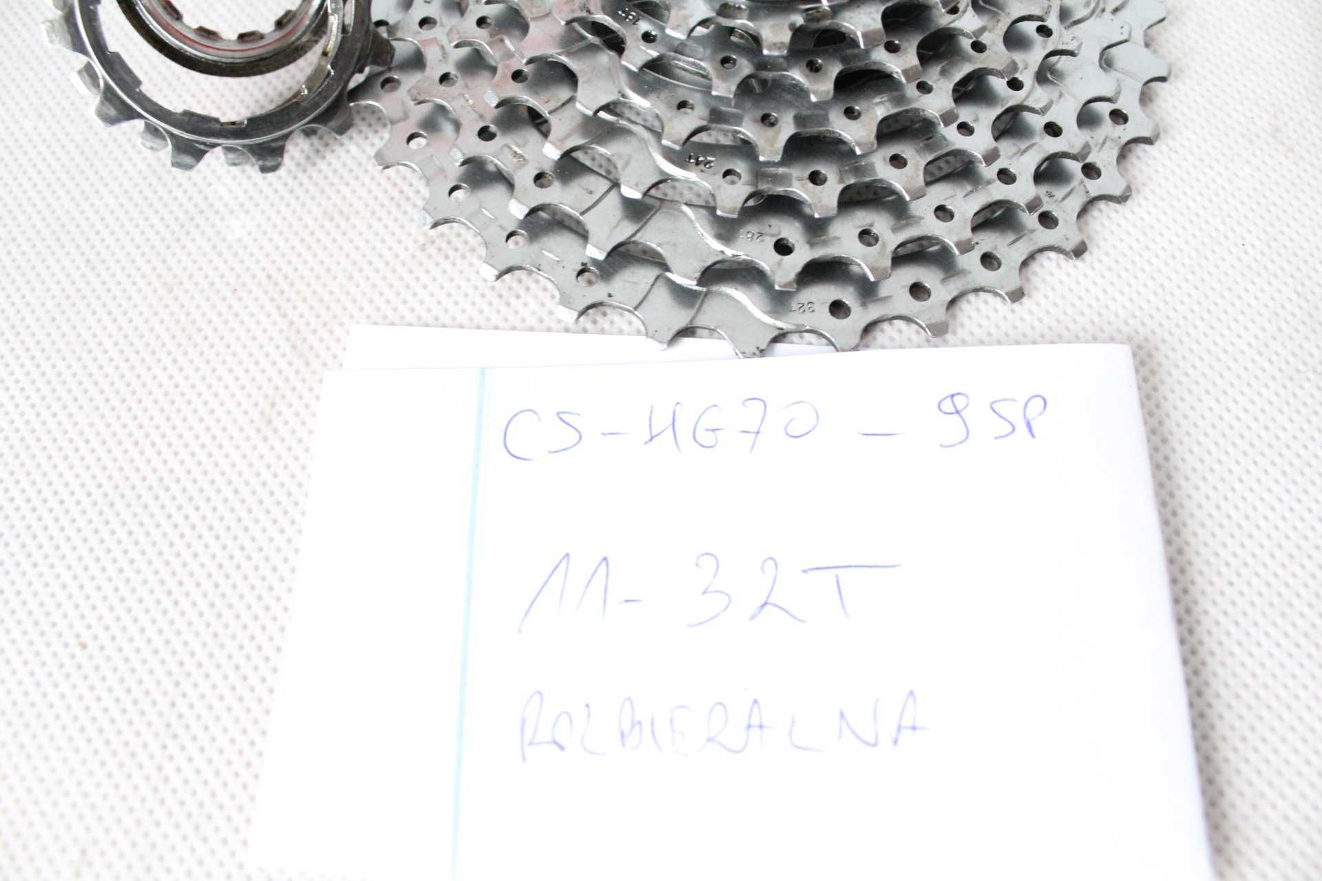 kaseta shimano CS-HG70 -9 zakres 11-32T rozbieralna zębatka cd9