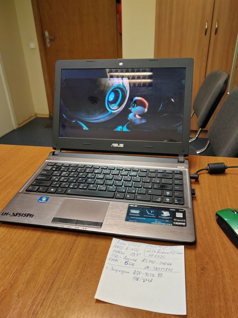 Ноутбук ASUS U32U нетбук