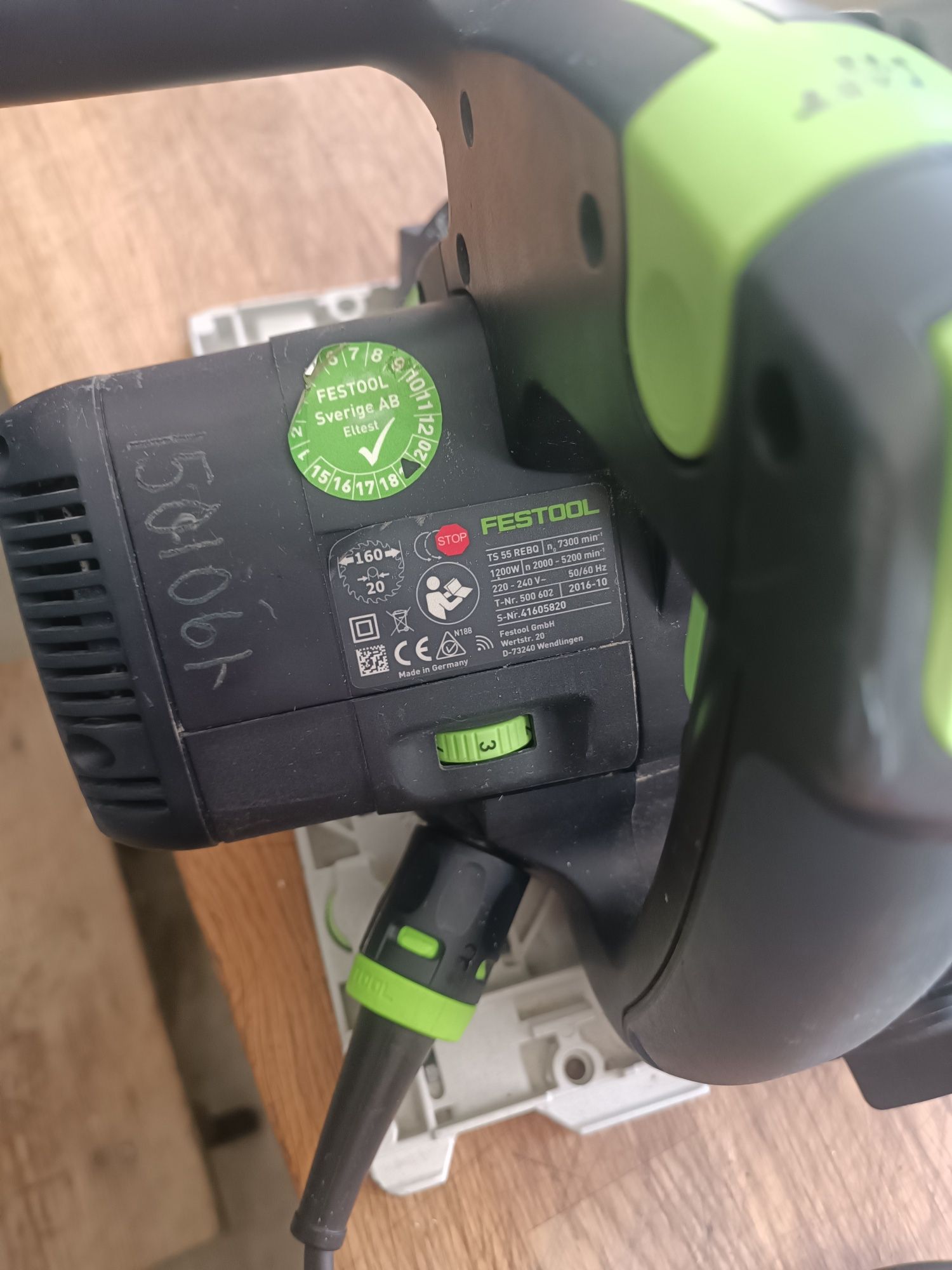 Zaglebiarka Festool TS 55