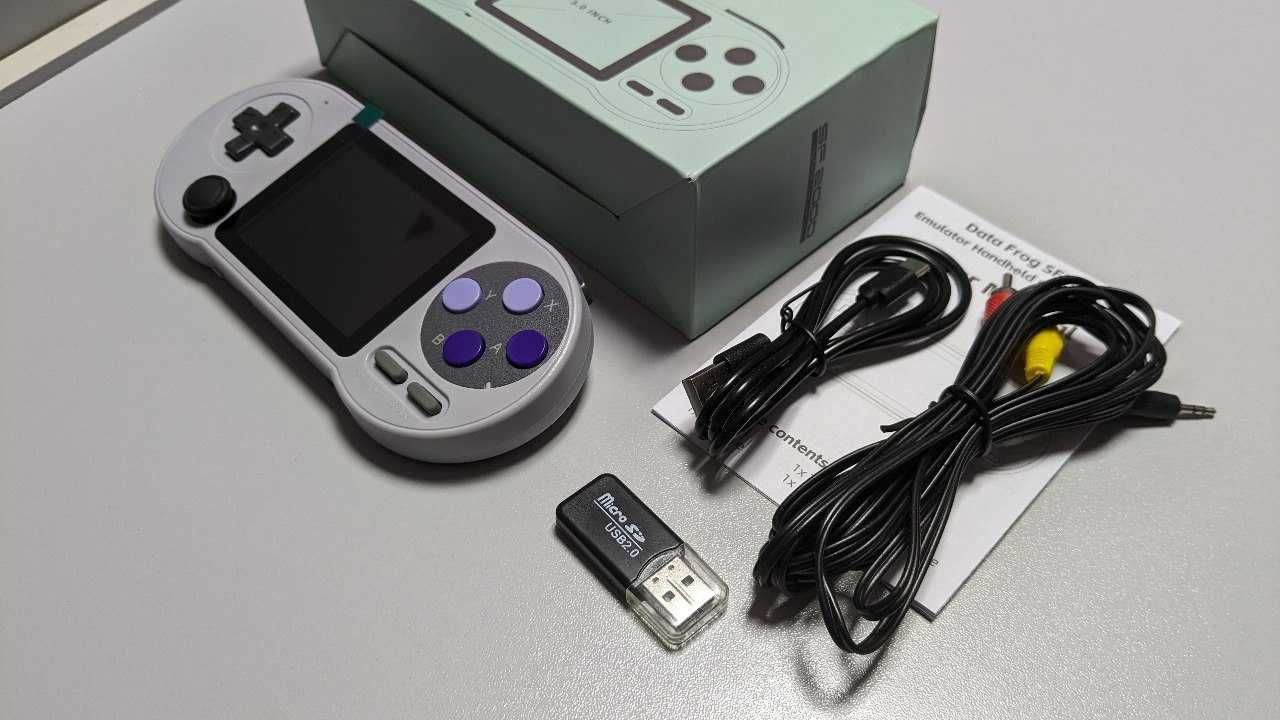 Настроенная консоль приставка Gamepad Data Frog SF2000 Nintendo Sega