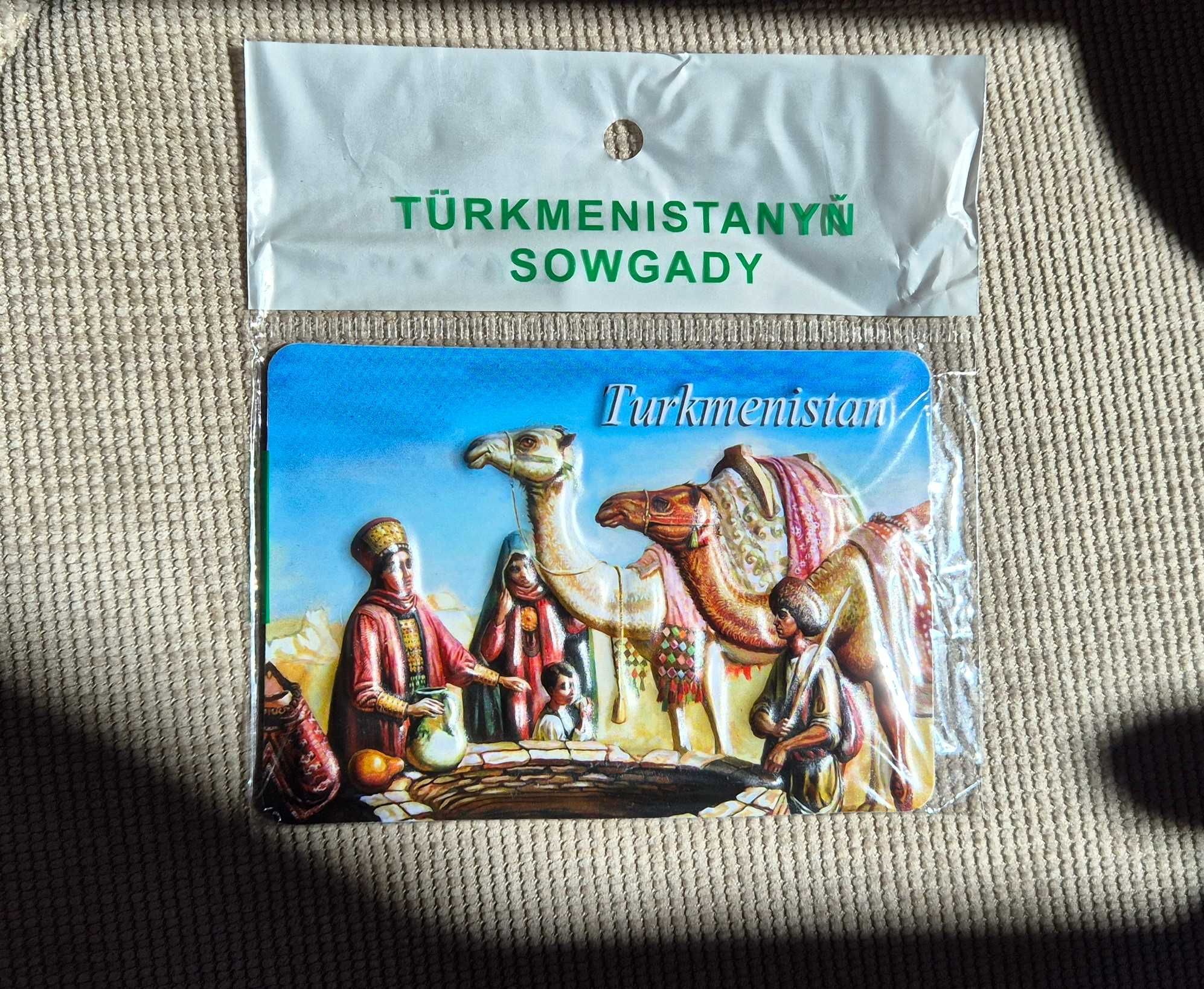 Magnes na lodówkę z Turkmenistanu