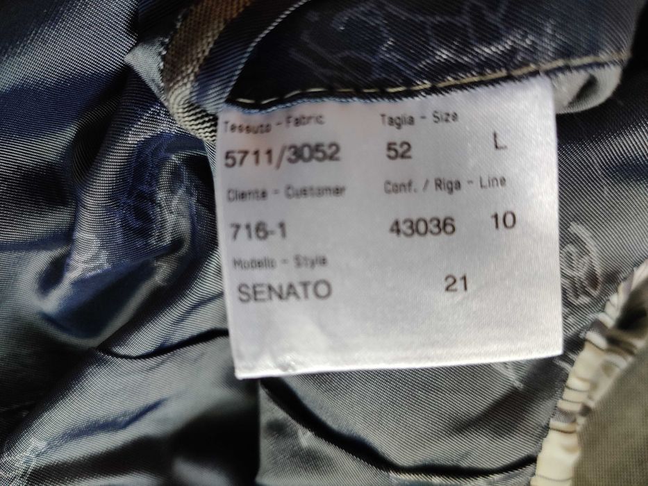 Brioni костюм классический мужской ручной работы (Светло-серый) 3