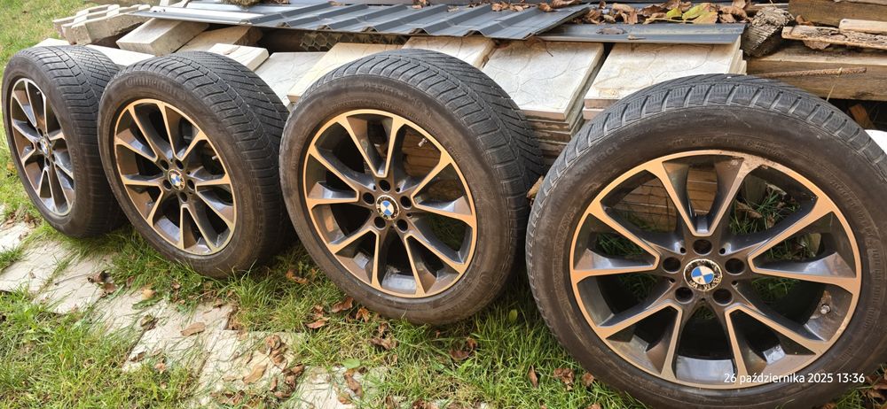 Bmw x5 f15 alufelgi 19 cali z czujnikami