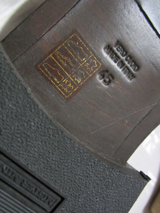 Шкіряні туфлі броги оксфорди Benci Brother