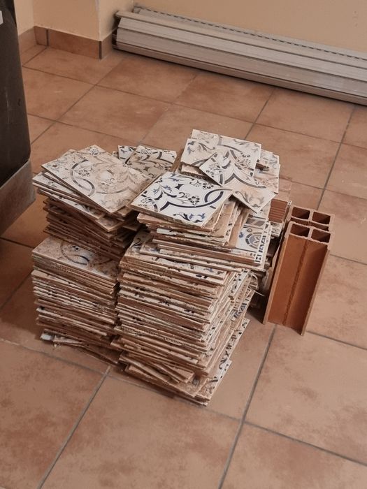 Azulejos vintage antigos – originais de 1989