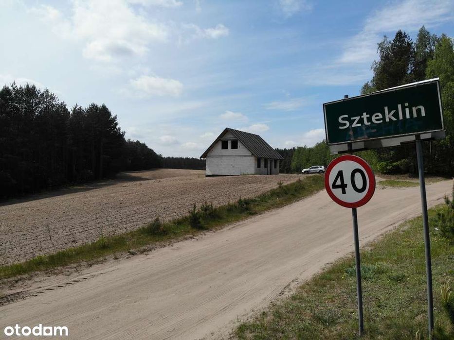 Szteklin gm. Lubichowo - dom w stanie surowym otwartym