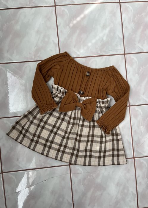 сукня 9-12 місяців / Теплое платье 80 р / осіннє плаття