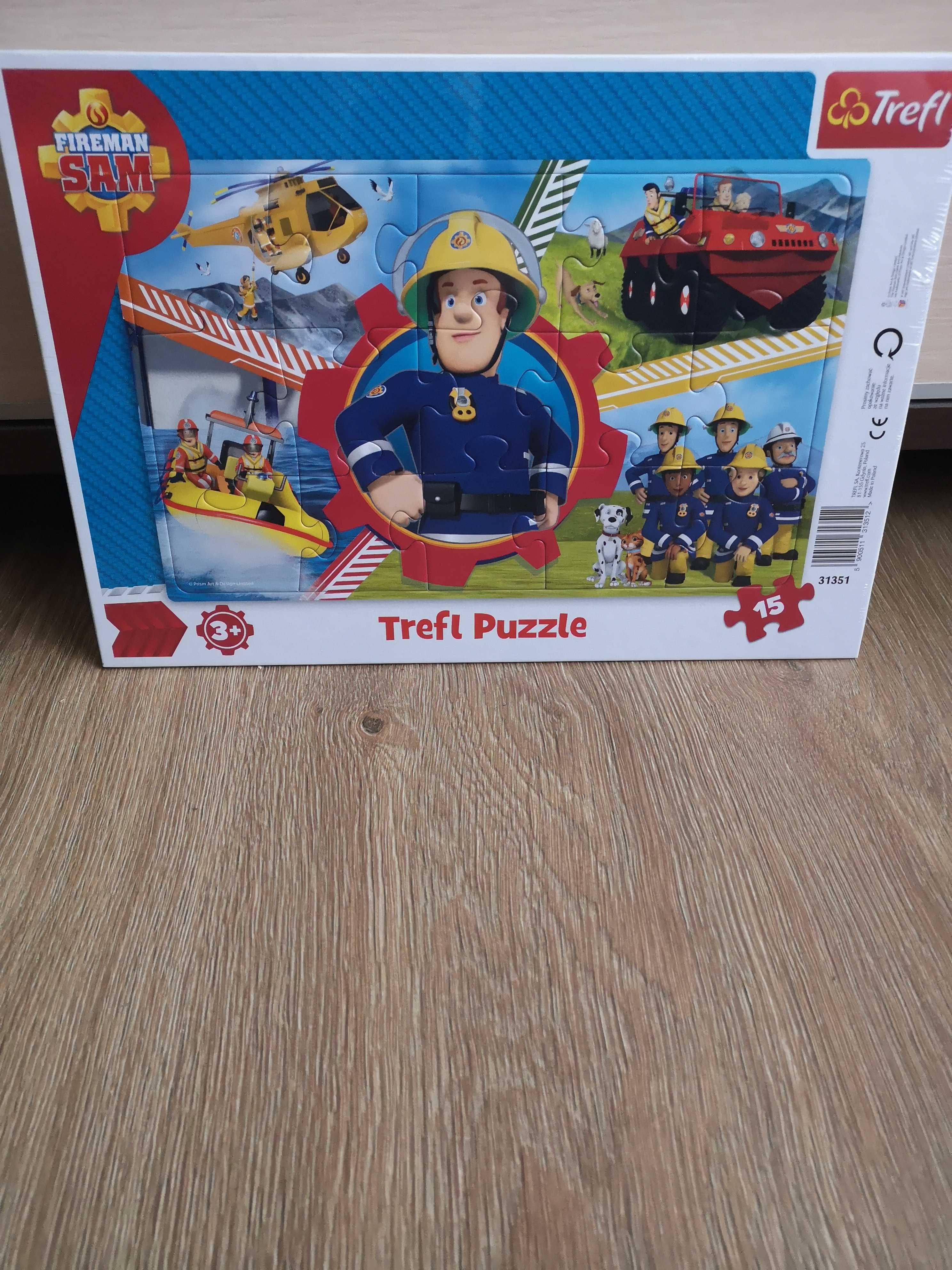 Puzzle ramkowe Trefl Strażak Sam