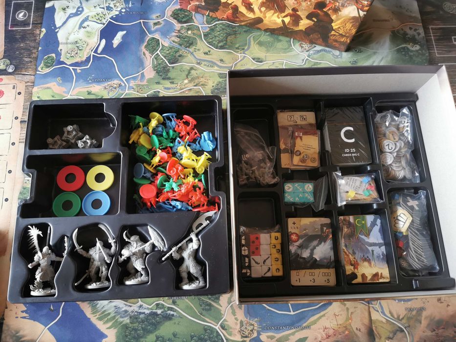 TYTANI - Gra Planszowa - Titans - Kickstarter - 8 dodatków + Playmata