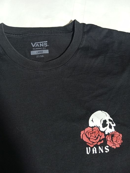 Vans Tee rose bed black t-shirt