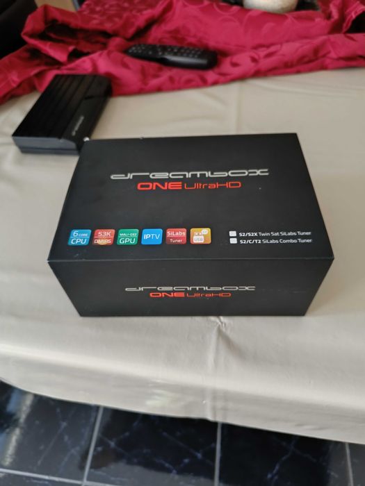 Receptor Satelite Dreambox One com caixa