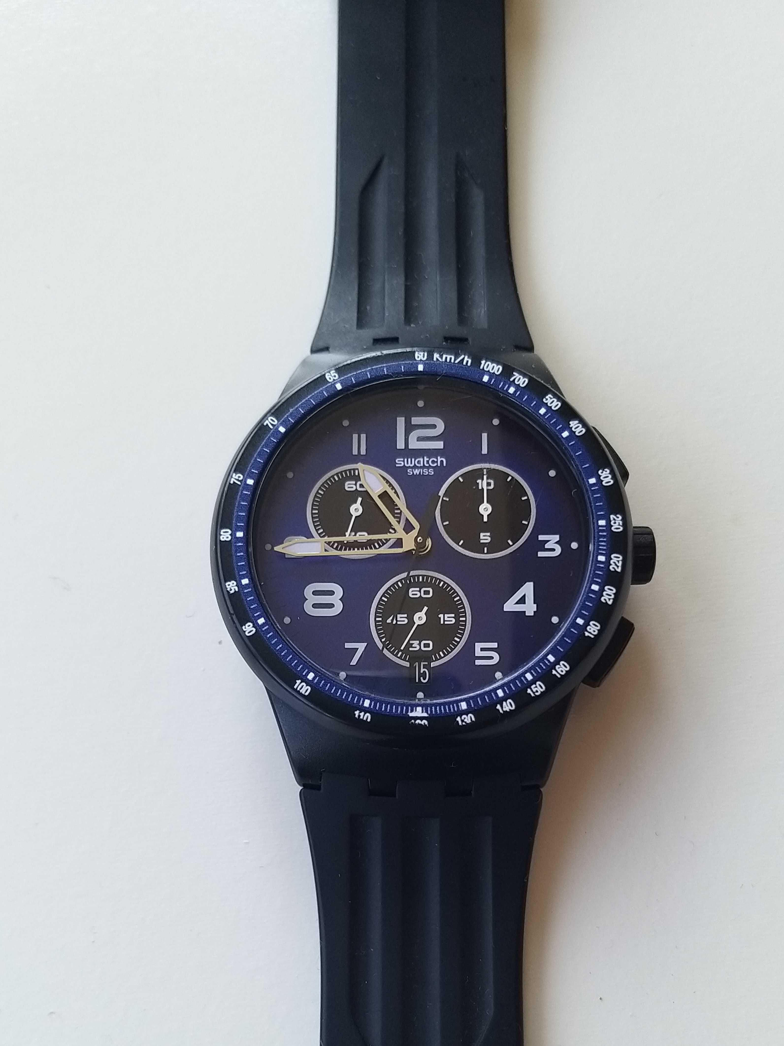 Relógio Swatch Blue - Novo