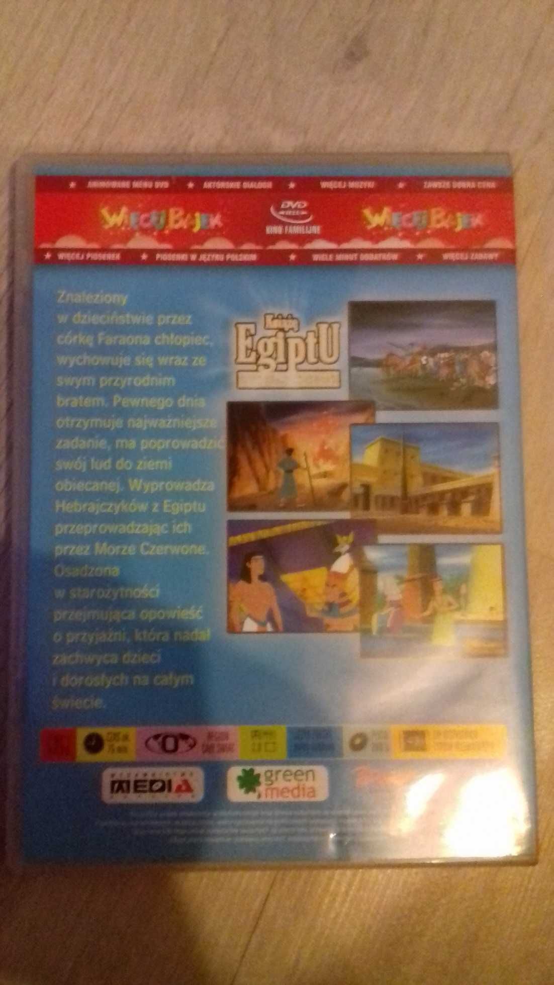 Książe Egiptu płyta DVD film pełnometrażowy j. Polski