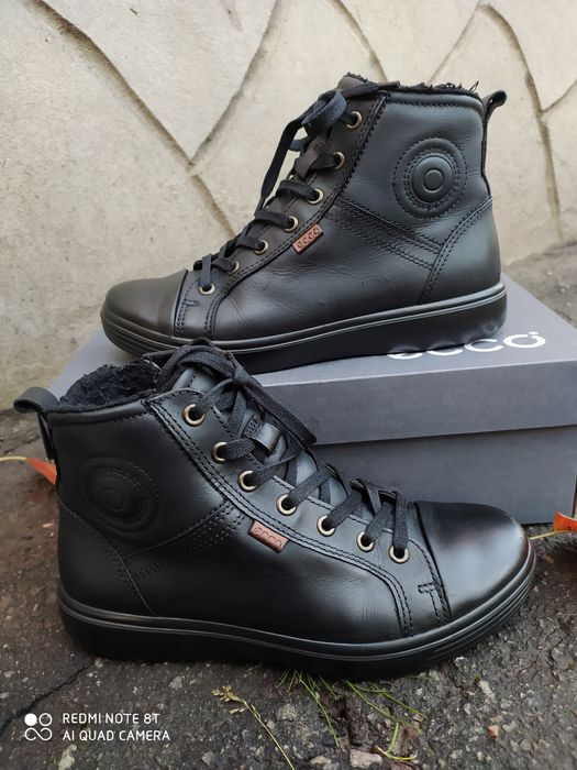 Ecco 37 ботинки на хлопчика зимові кеди черевики чоботи взуття ессо