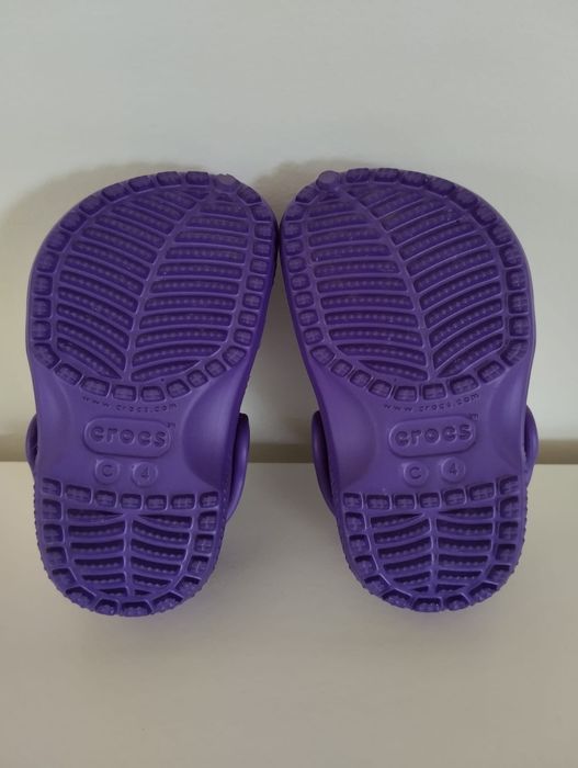 Crocs criança roxas