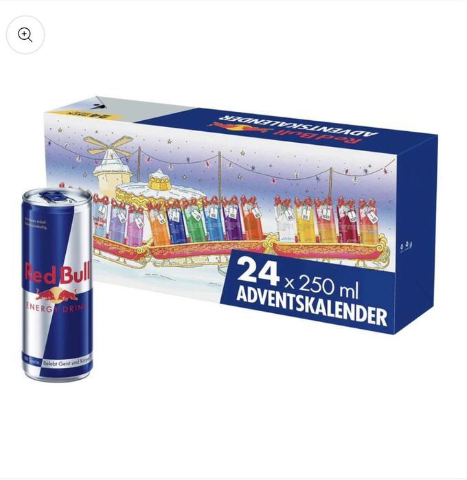Kalendarz adwentowy dwie sztuki redbull