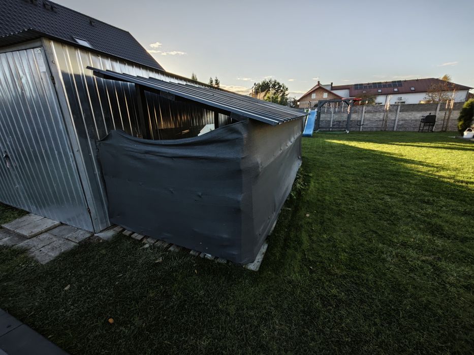 Wiata drewutnia zadaszenie