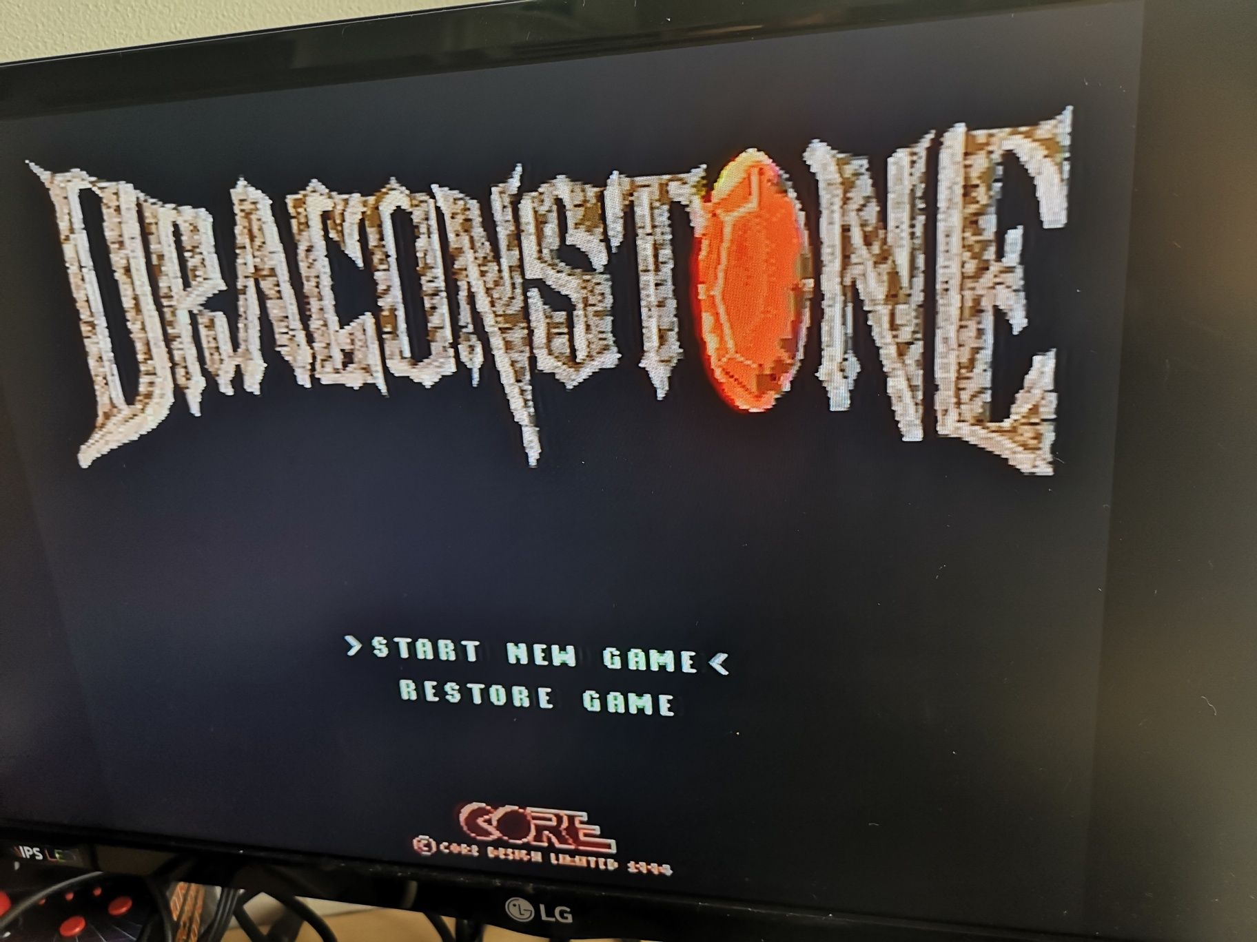 DragonStone AMIGA CD32 gra (stan bdb+) kioskzgrami
