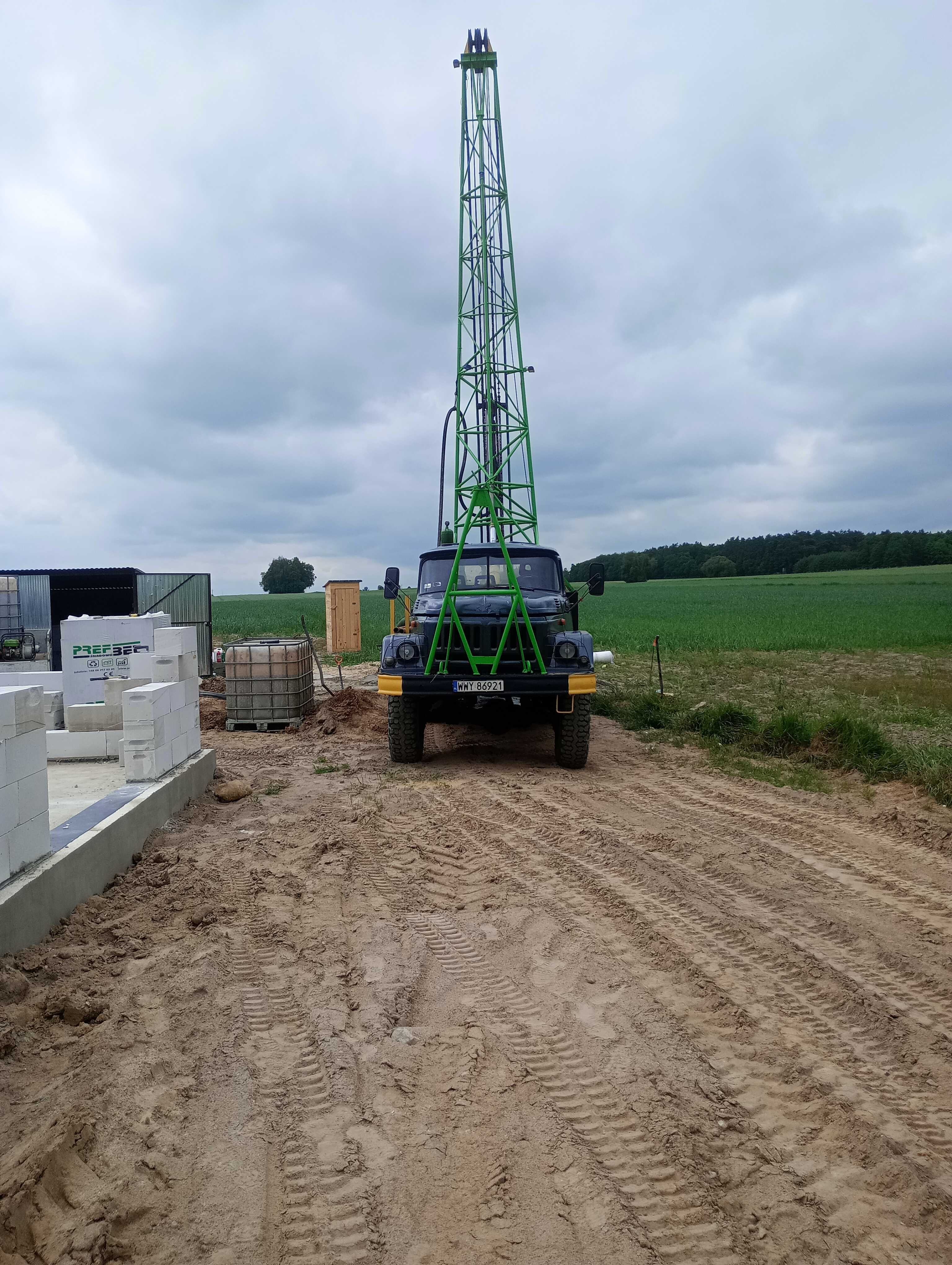 Wiercenie studni głębinowych odwierty pod pompy ciepła kopanie studnia