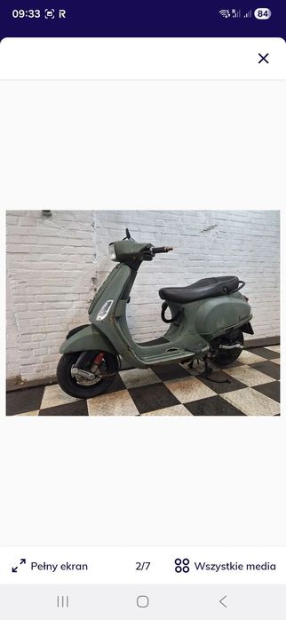 Piaggio Vespa Piaggio Vespa 50 4t 2011 tanio