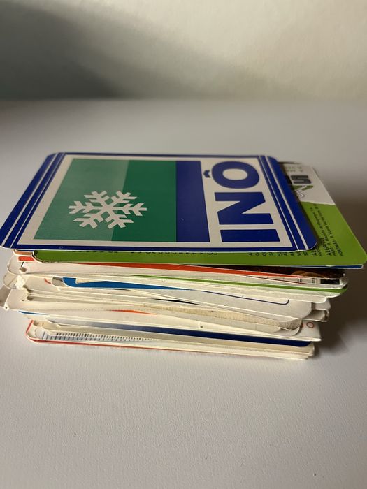 130 calendários de bolso Empresas décads 80/90