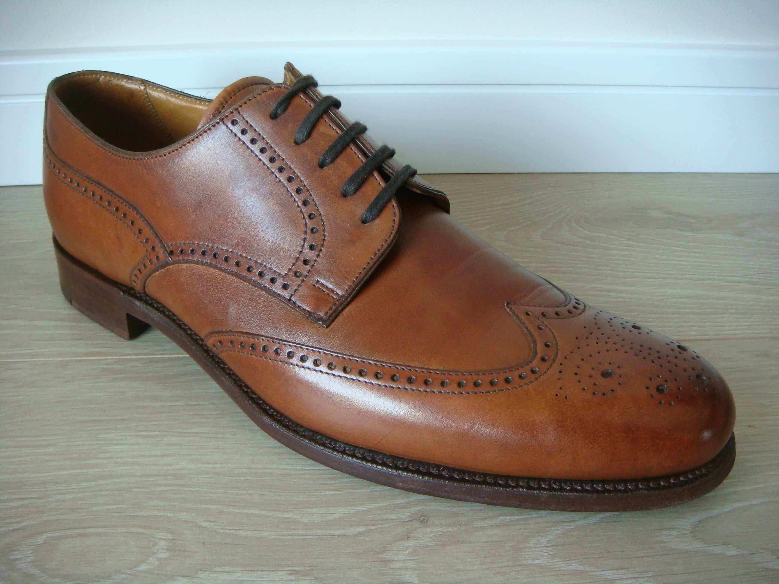 Półbuty BARKER England 9,5F / 44 _ church's cheaney loake