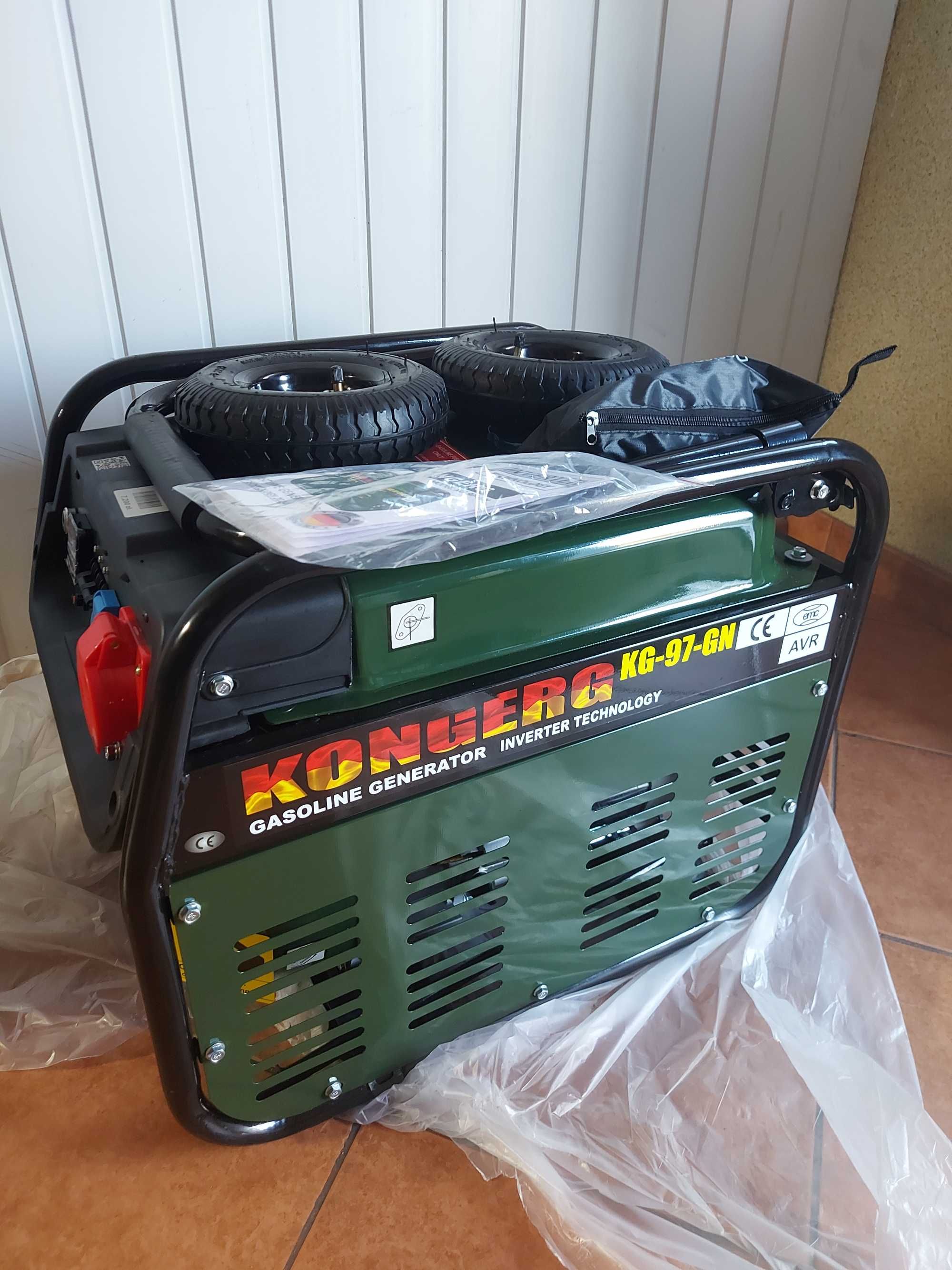 Generator prądotwórczy KONGERG (wyciszony) 6,9 kW AVR 3 FAZY