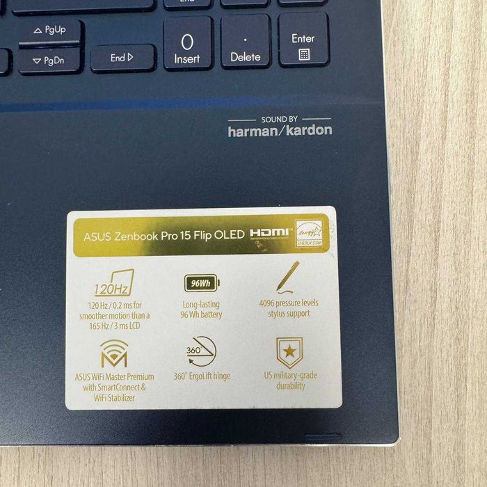 Asus ZenBook Flip 2K OLED 120Hz i7-12700H 16GB SSD 512GB (non touch)