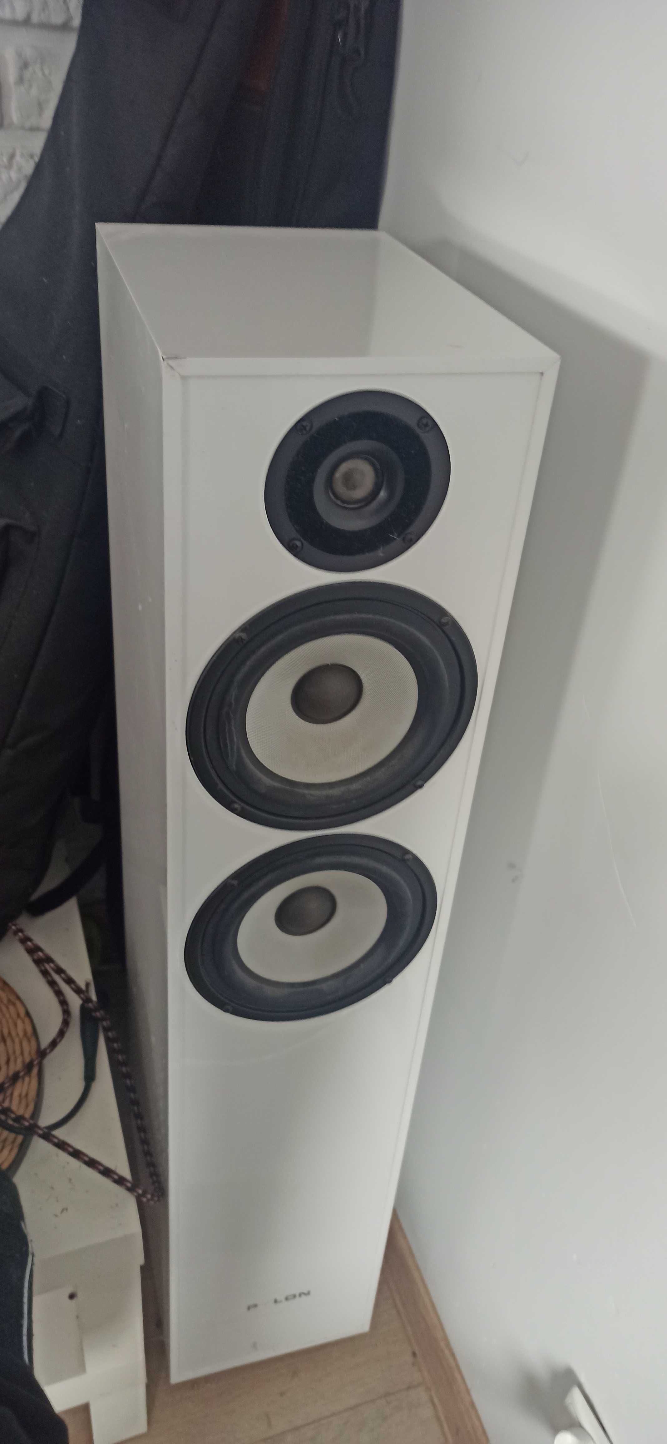 Pylon Audio Pearl 25 BIAŁE z kolcami Kolumny Głośnikowe Stereo