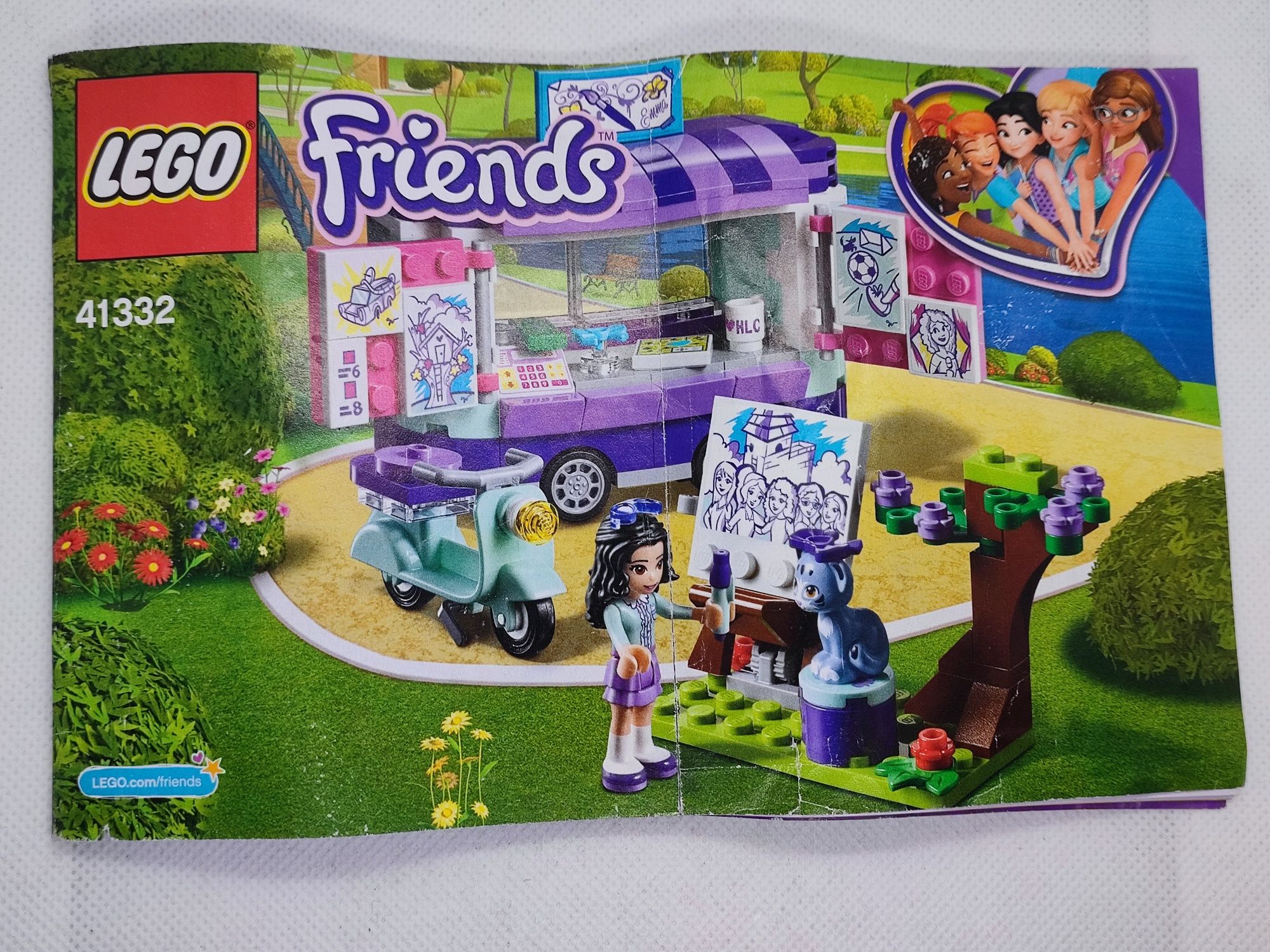 LEGO® 41332 Friends - Stoisko z rysunkami Emmy