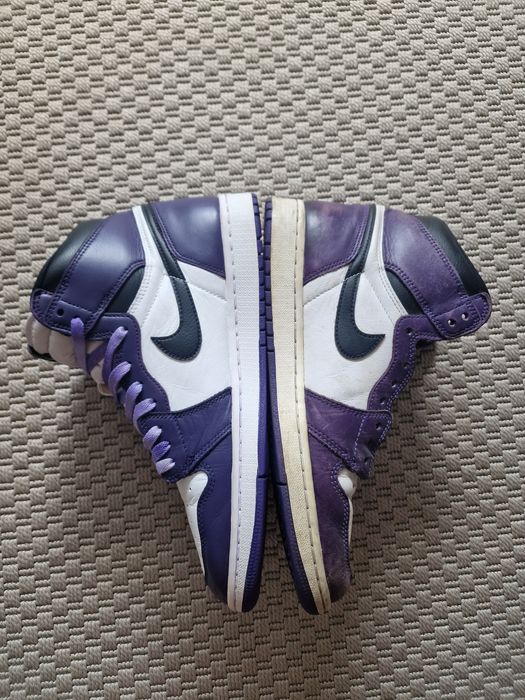 Air Jordan 1 High Court Purple – (Recondicionados Premium)