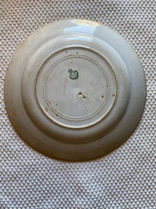 Prato antigo de coleção - Faiança Capoa Aradas Aveiro