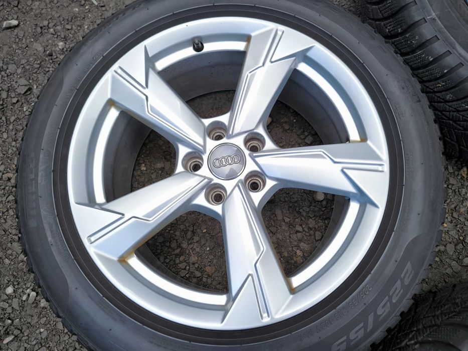 Koła Audi A6 C8 A4 A5 A8 A7 Q5 Q3 SQ5 18 cali 5x112 ET39 Opony 225/55