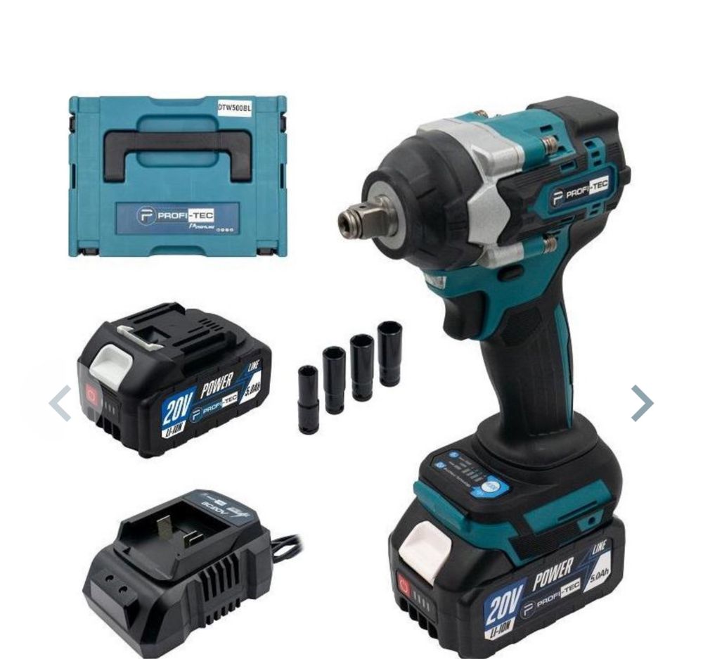Гайковерт Profi Tec DTW500 BL