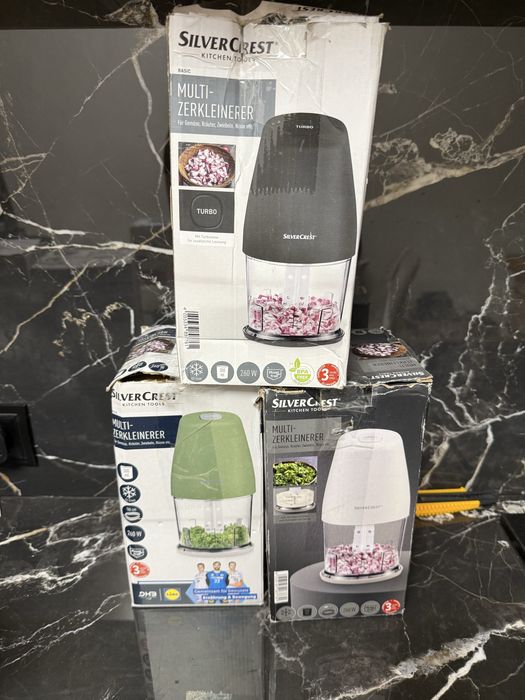 Подрібнювач чоппер 260W SMZ 260 J4 чорний Silver Crest