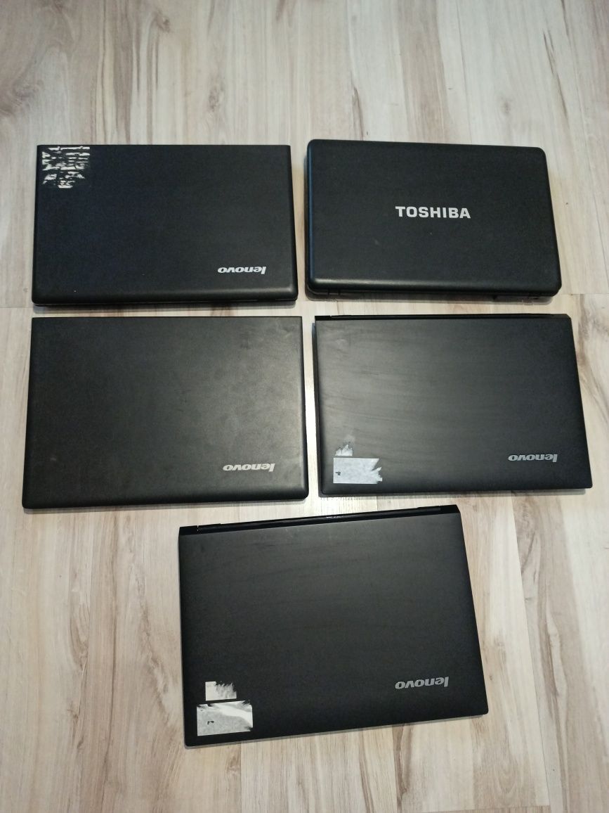 Obudowa laptopa Lenovo, Toshiba 5szt