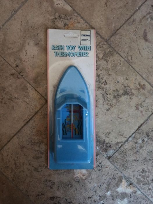 Barquinho - Termómetro de banheira para bebé NOVO