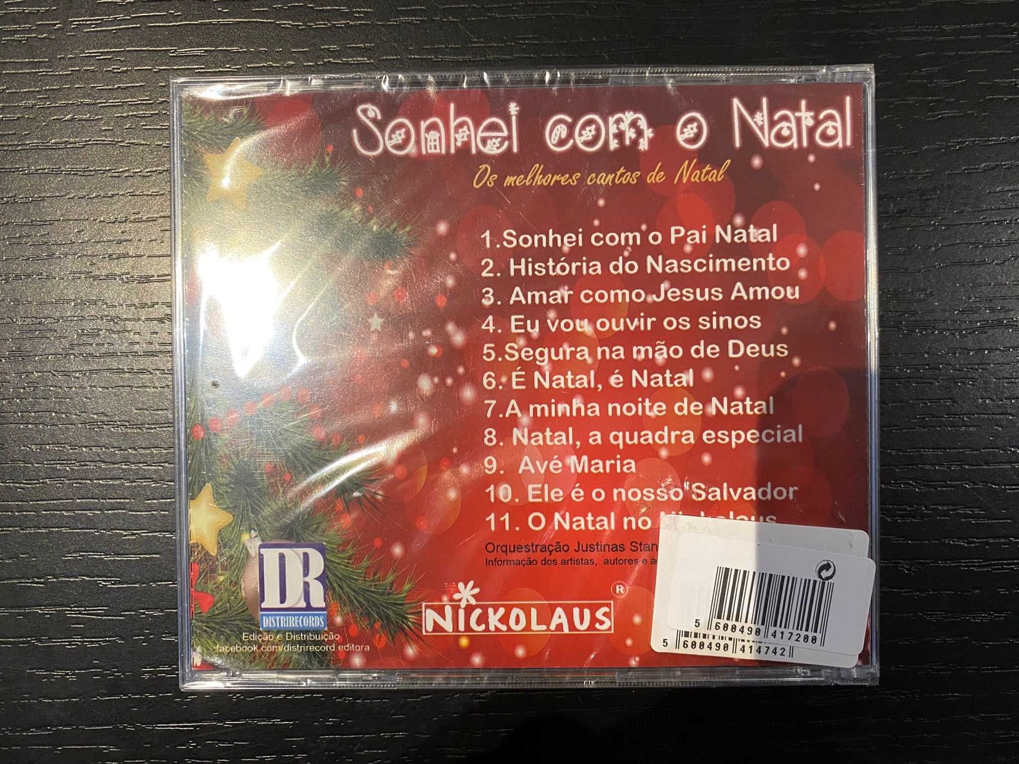 CD's de Natal como Novos