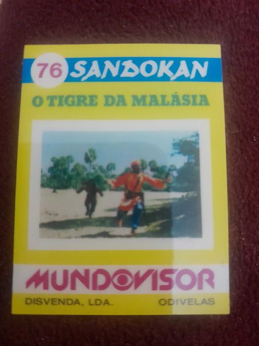 Cromos SANDOKAN Transparências