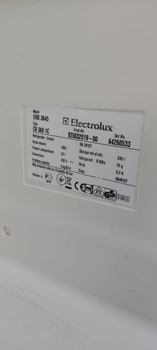 Lodówka Electrolux