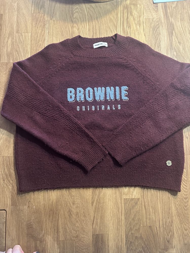Camisola malha brownie