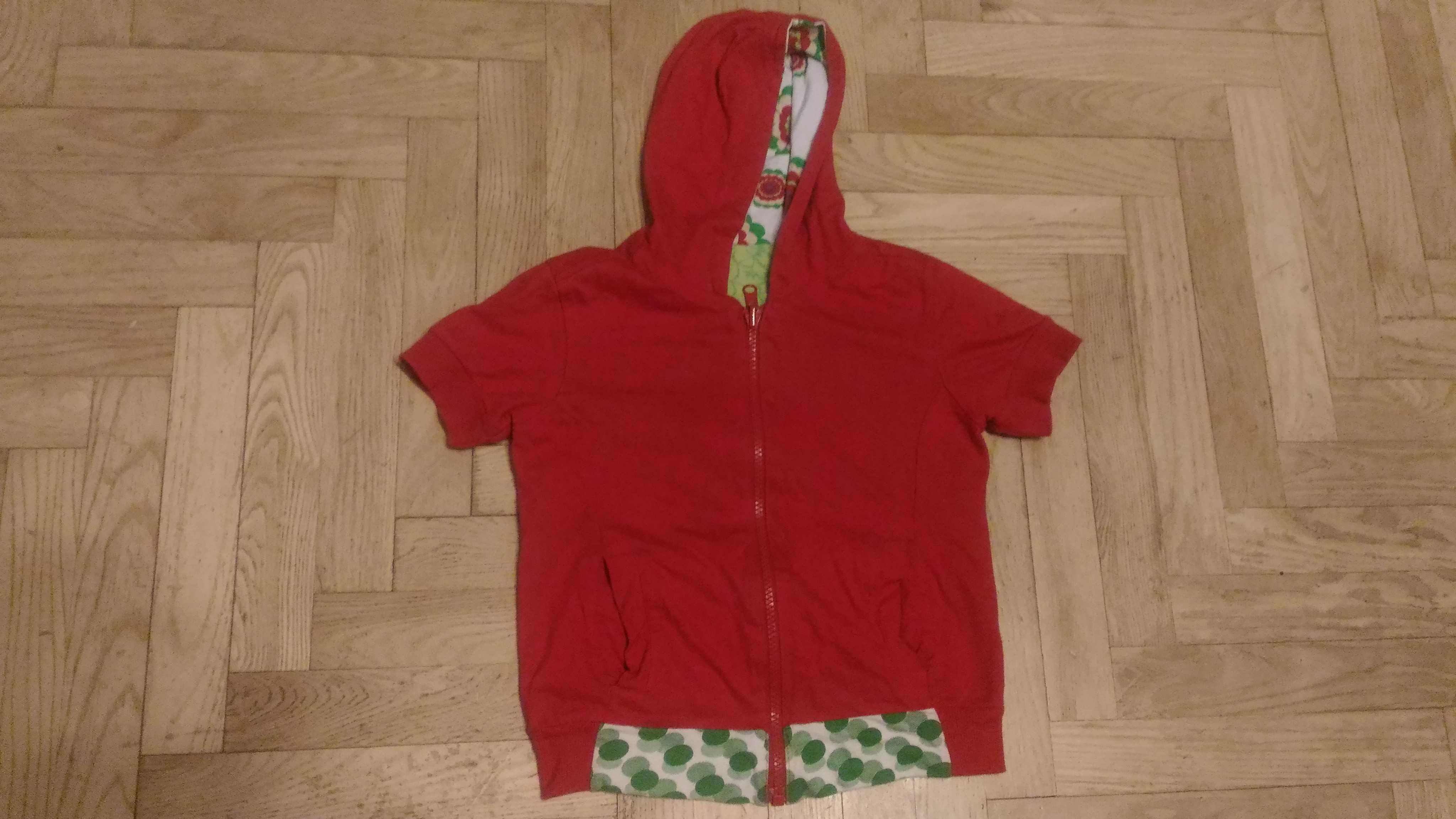 Bluza dwustronna Desigual krótki rękaw 116 - 120