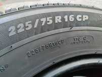 4шт R16C 225/75 літні шини на БУС Michelin Agilis