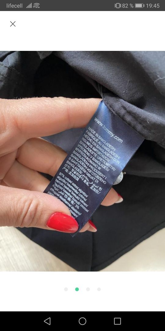 Tommy hilfiger женская рубашка, сорочка, блузка