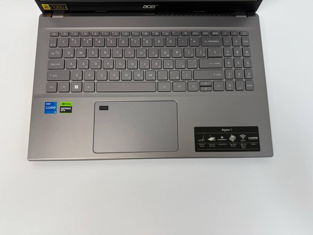 Acer Aspire 5 | i5-1235U | RTX 2050 4 ГБ | 16/512 | 15.6″ FHD IPS