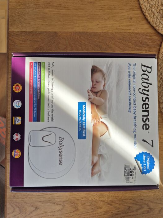 Babysense 7 monitor oddechu jak nowy