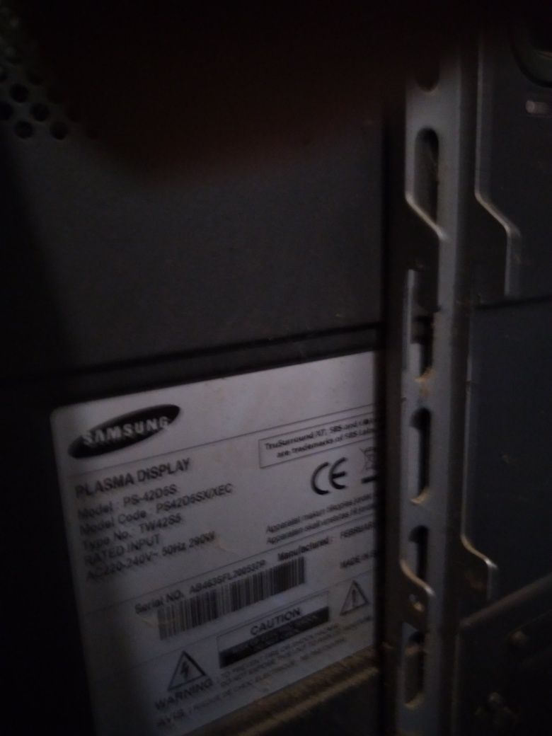 SAMSUNG 42 плазмовий телевізор