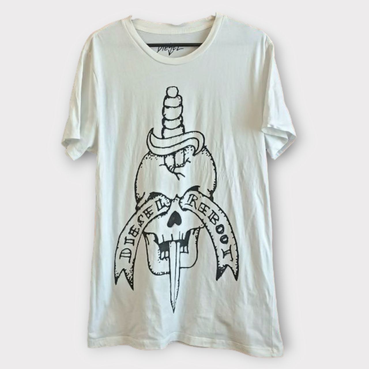 (знижка) T-shirt Diesel vintage Gothic reboot